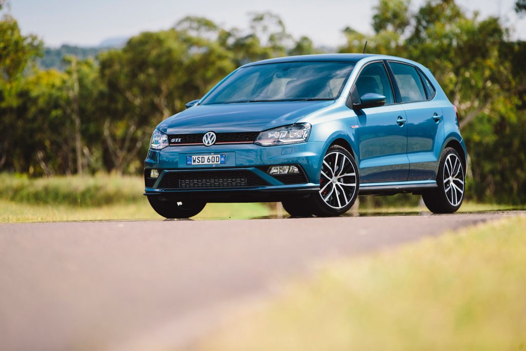 The 2015 model Volkswagen Polo GTI. The 2015 model Volkswagen Polo GTI.